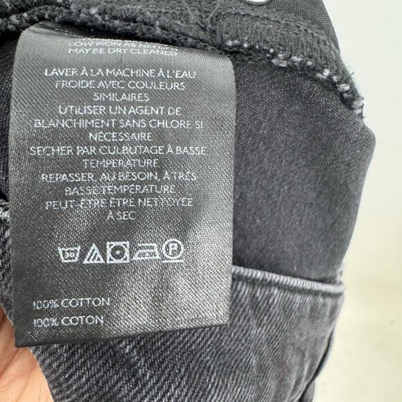 Anthropologie Black Jean Shorts - Picture 10 of 11